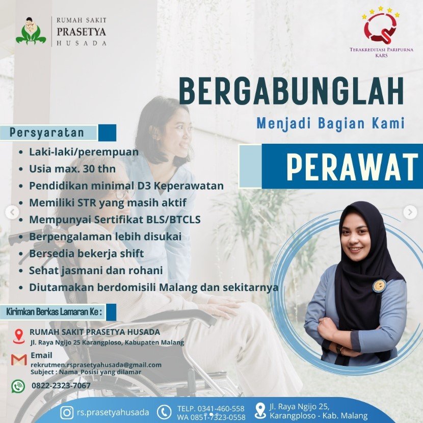 Lowongan Pekerjaan Perawat